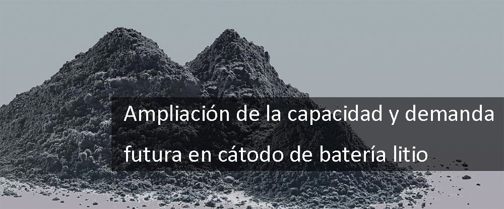 Capacity expansion and future demand in lithium battery cathode