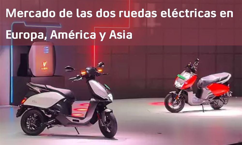 Electric two-wheelers market in Europe, America and Asia