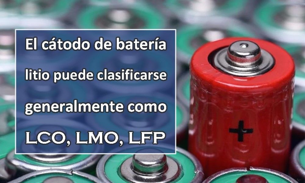 Lithium cathode materials can generally be divided into LCO, LMO, LFP