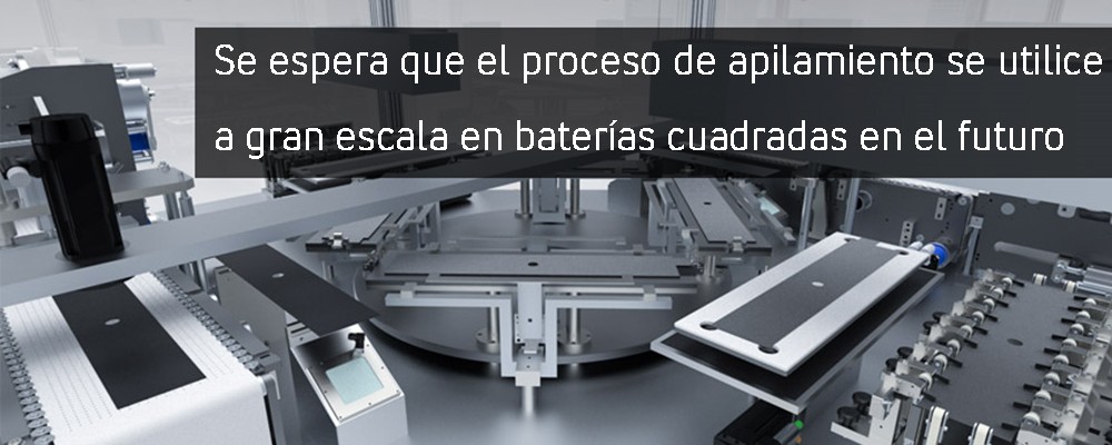 The future of square cells in the stacking process is expected to be used on a large scale