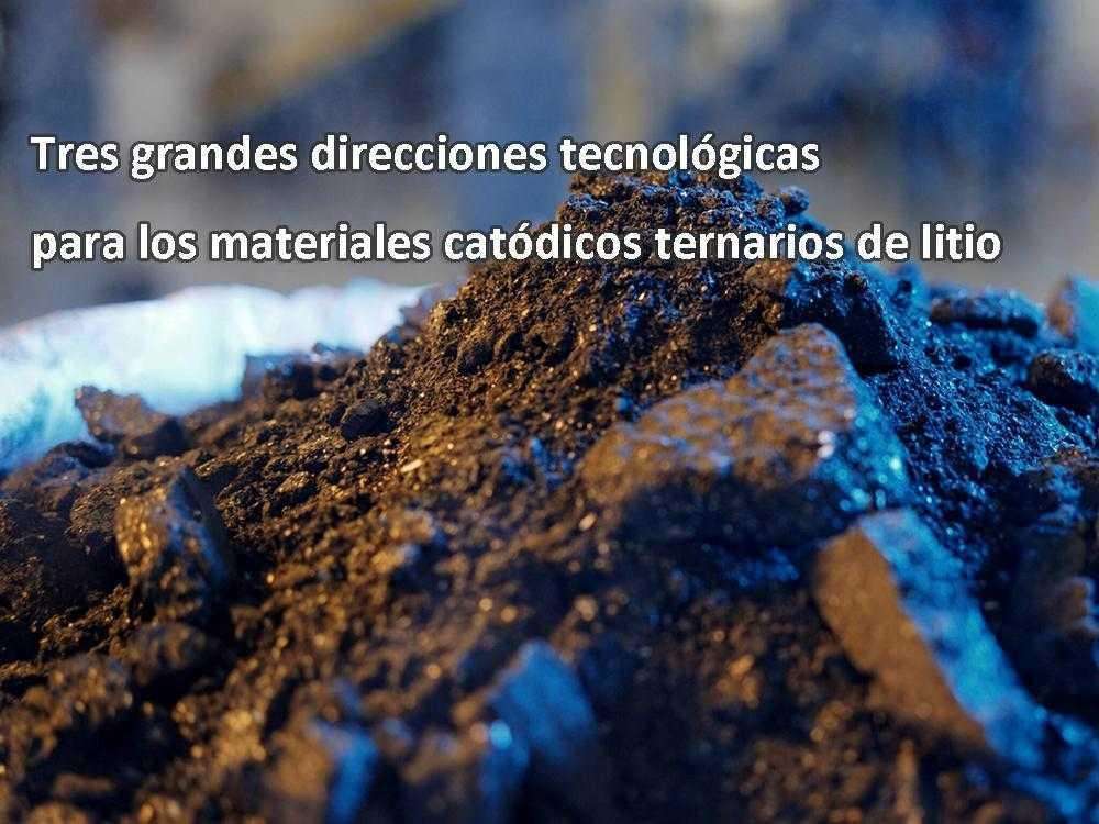 Three major technological directions for lithium ternary cathode materials