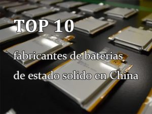Top 10 Solid State Battery Manufacturers in China