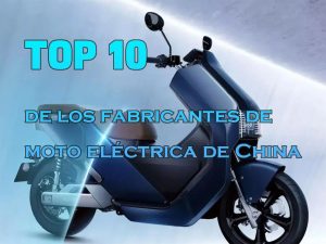 Top 10 electric motorcycle manufacturers in China