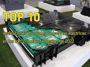 Top 10 global installed power battery capacity in the first three quarters of 2022