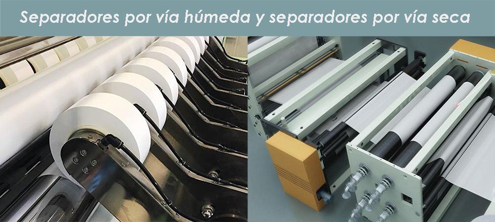 Wet separators and dry separators