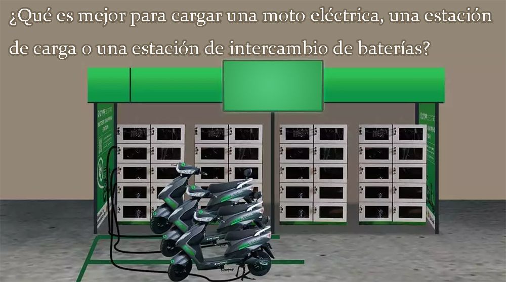What is better for charging an electric motorcycle, a charging station or a battery swap station