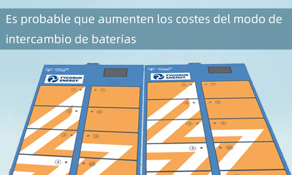 Battery swapping mode costs will likely rise