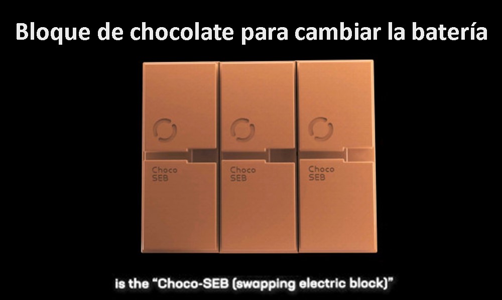 Chocolate block for battery swapping