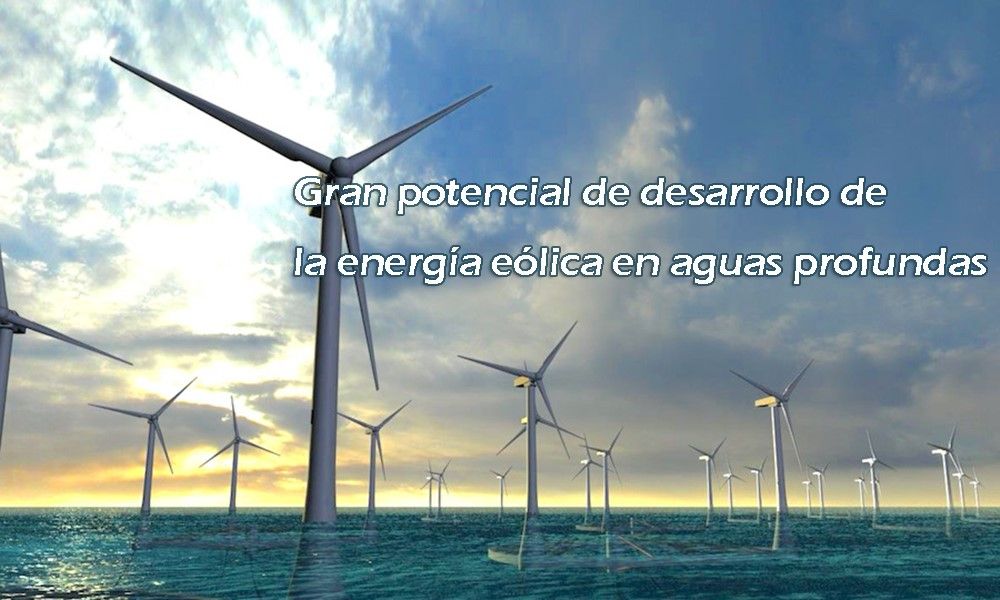 Great potential for wind power development in deep water