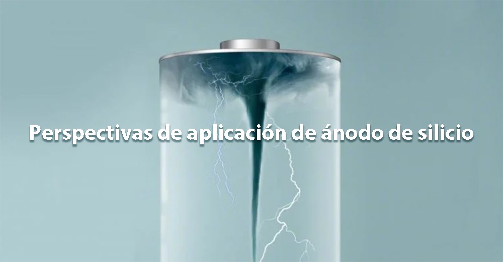 Perspectivas de aplicación de ánodo de silicio