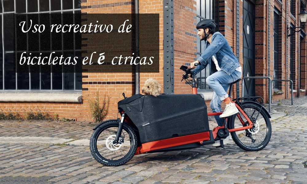 Recreational use of electric bicycles