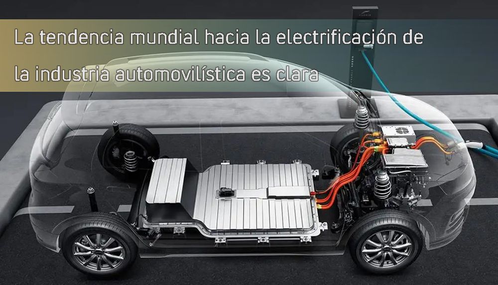 The global automotive industry has a clear trend towards electrification