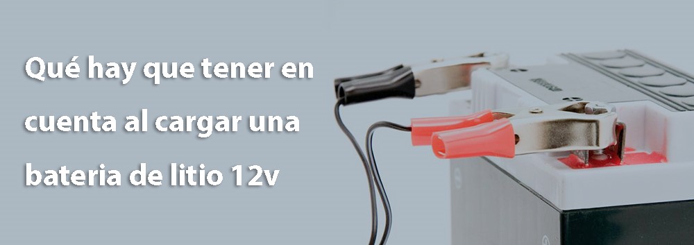 What to pay attention to when charging 12v lithium batteries