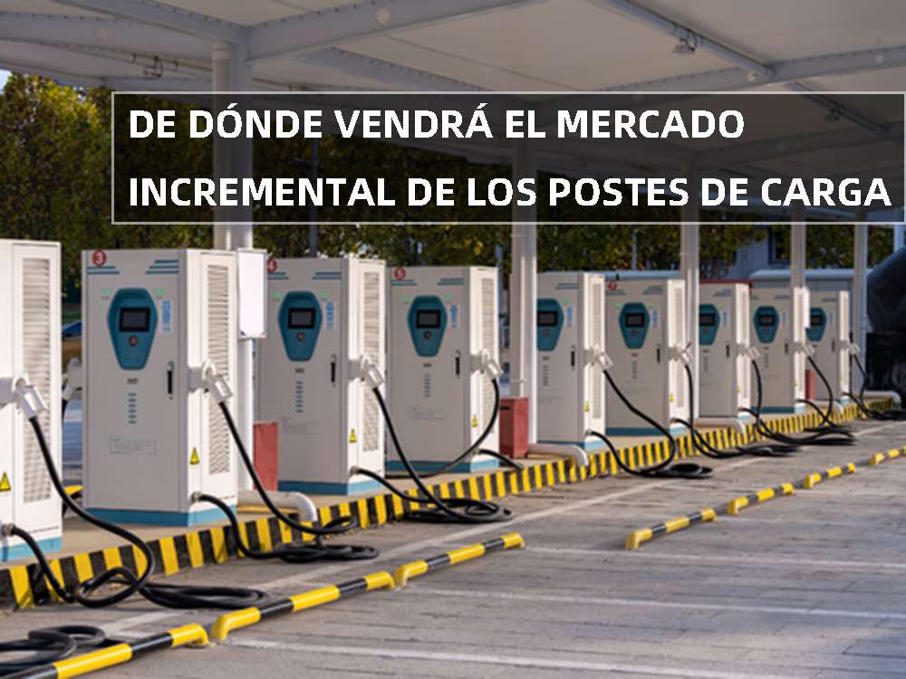 Where will the incremental market for charging piles come from