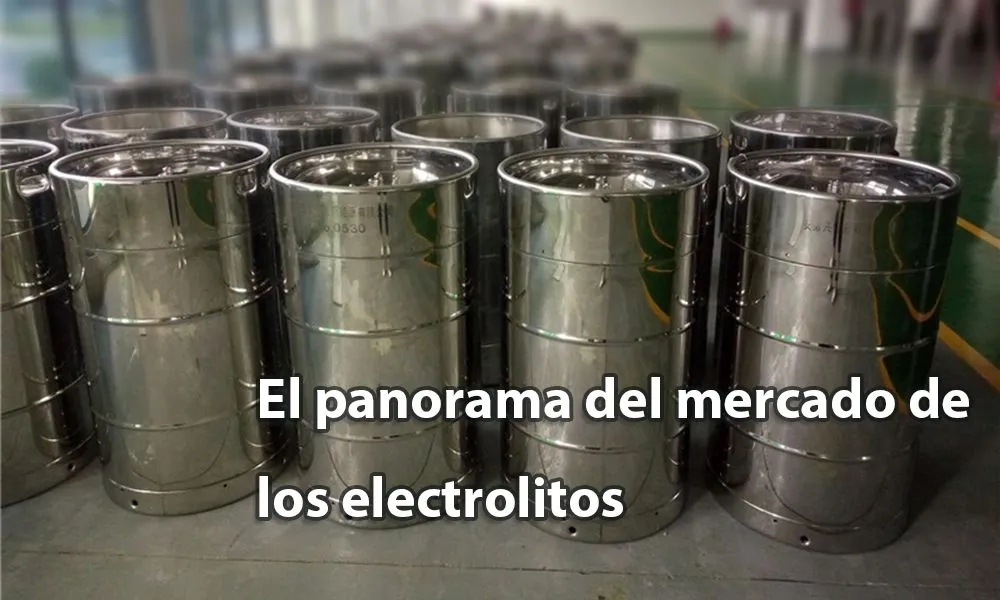 El panorama del mercado de los electrolito