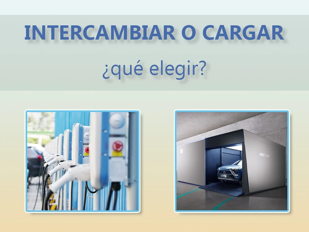 Intercambiar o cargar-qué elegir