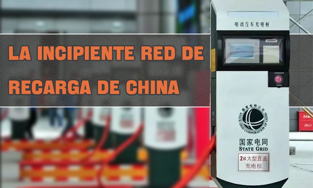 La incipiente red de recarga de China